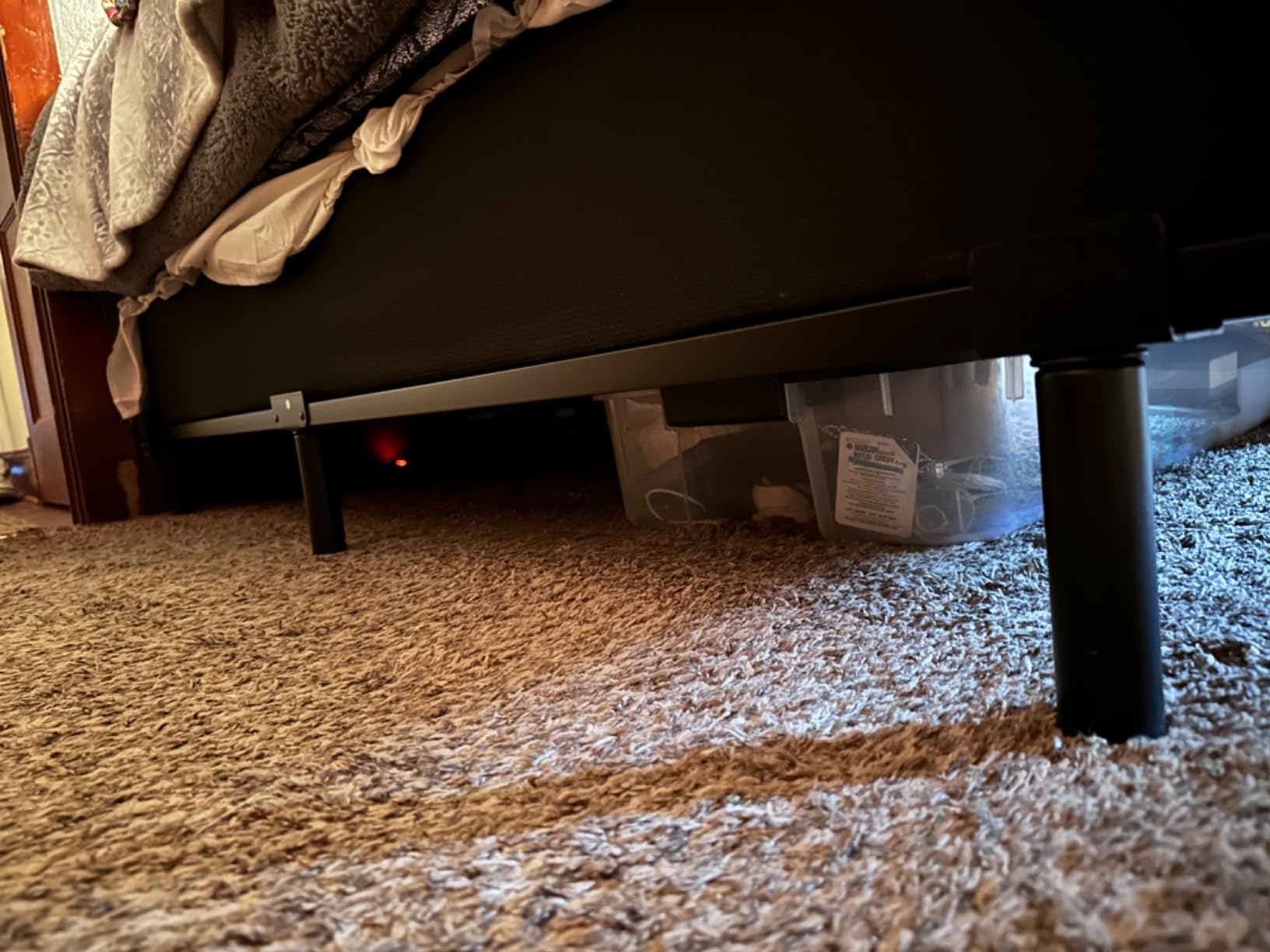 Full Size Metal Bed Frame 7 Inch, 9-Leg Bedframe for Box Spring & Mattress customer photo 1