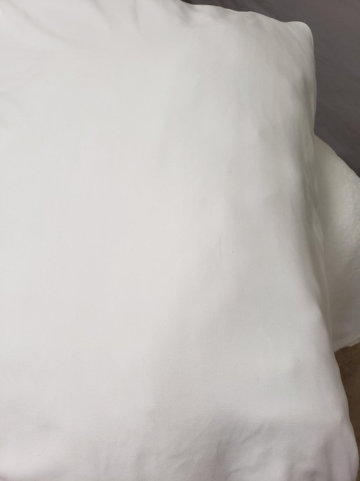 EDOW Luxury Soft Pillows for Sleeping, Fluffy Down Alternative Polyester Fiber Filled Pillow, Home&Hotel-Collection, Machine Washable customer photo 2
