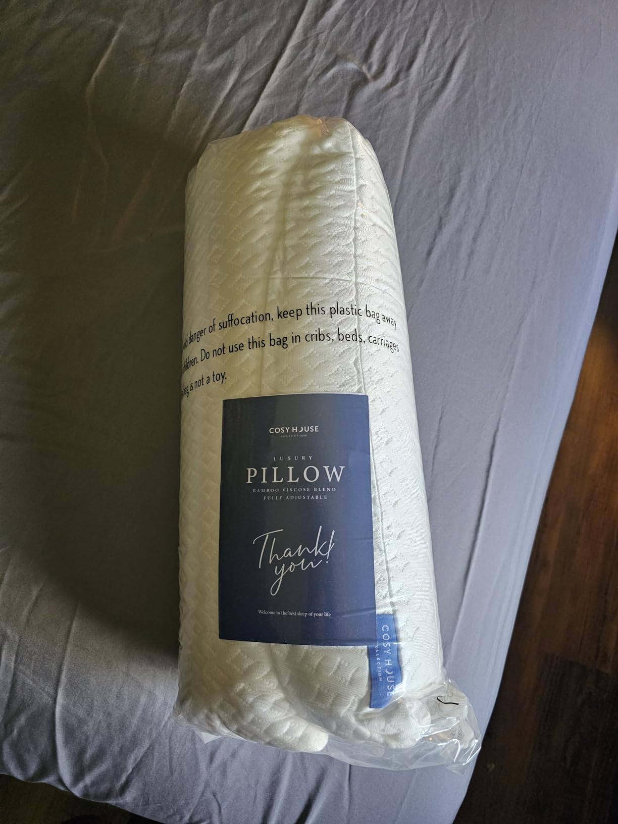 Cosy House Collection Luxury Rayon Derived from Bamboo Memory Foam Pillow customer photo 2