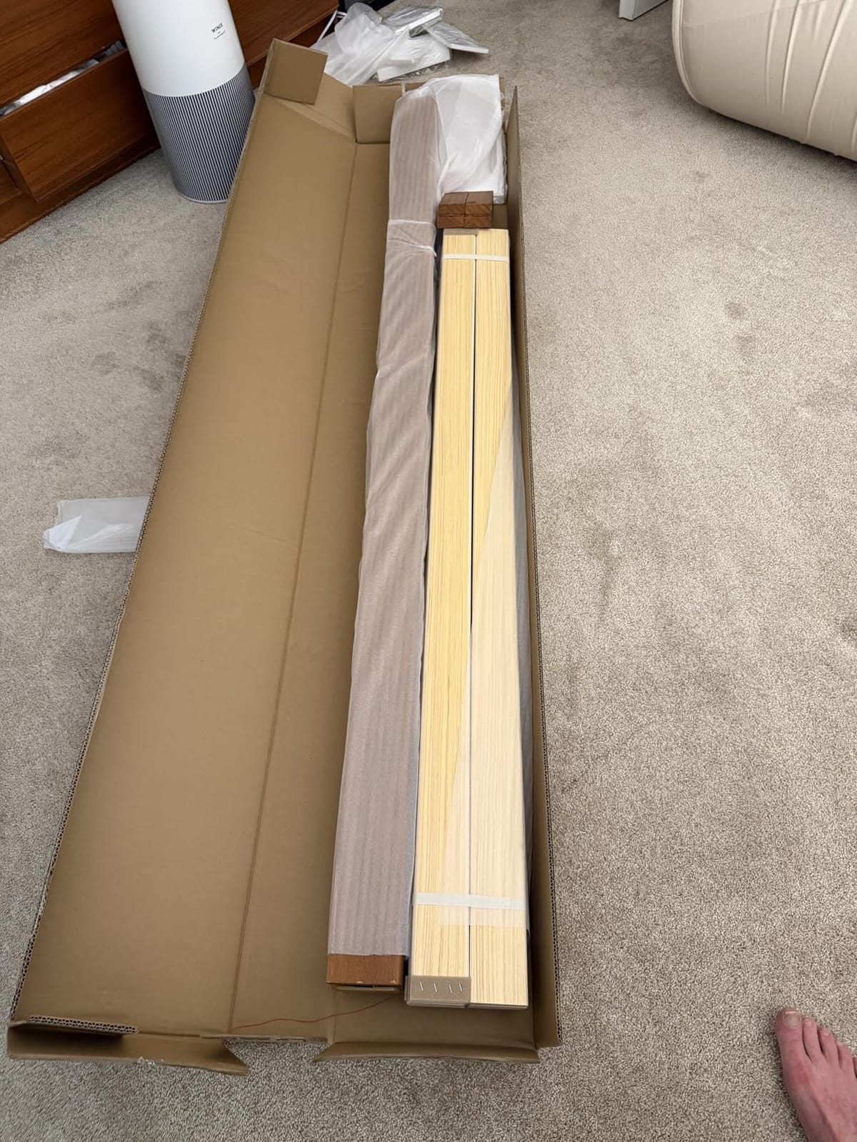 Mellow Naturalista Classic 12-Inch Solid Wood Platform Bed | Wooden Slats, No Box Spring Needed, Easy Assembly | Twin, Natural Pine customer photo 1
