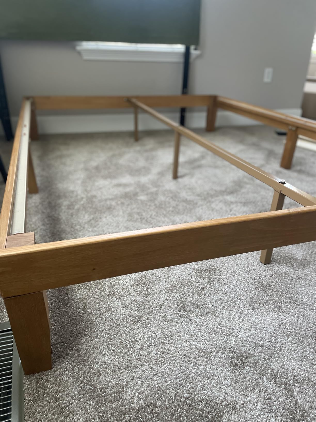 Mellow Naturalista Classic 12-Inch Solid Wood Platform Bed | Wooden Slats, No Box Spring Needed, Easy Assembly | Twin, Natural Pine customer photo 2