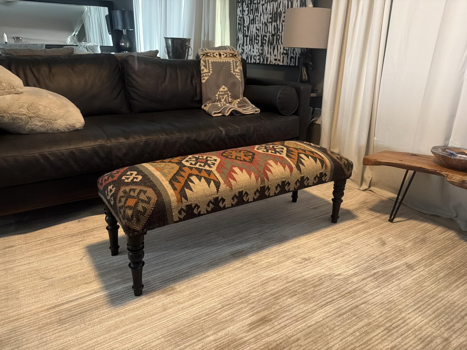 SAFAVIEH Vision Area Rug 6x9, Modern Tonal Navy VSN606N customer photo 2