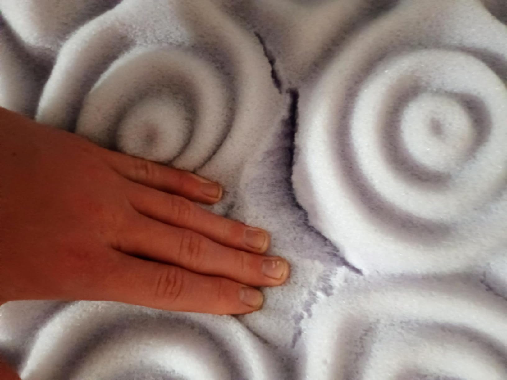 Mellow 3 Inch 5-Zone Memory Foam Mattress Topper, Soothing Lavender Infusion, Dorm Essentials, Twin customer photo 2