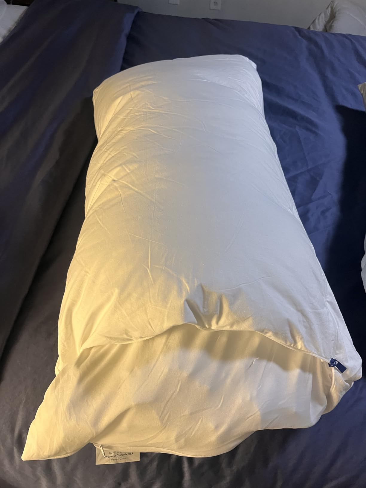ACCURATEX Pillows Queen Size Set of 2, Adjustable Hybrid Pillow 2 Pack | Sandwich Construction, Fluffy Down Alternative Fill Cotton Cover, Shredded Memory Foam Inner, Side Back Sleepers customer photo 1