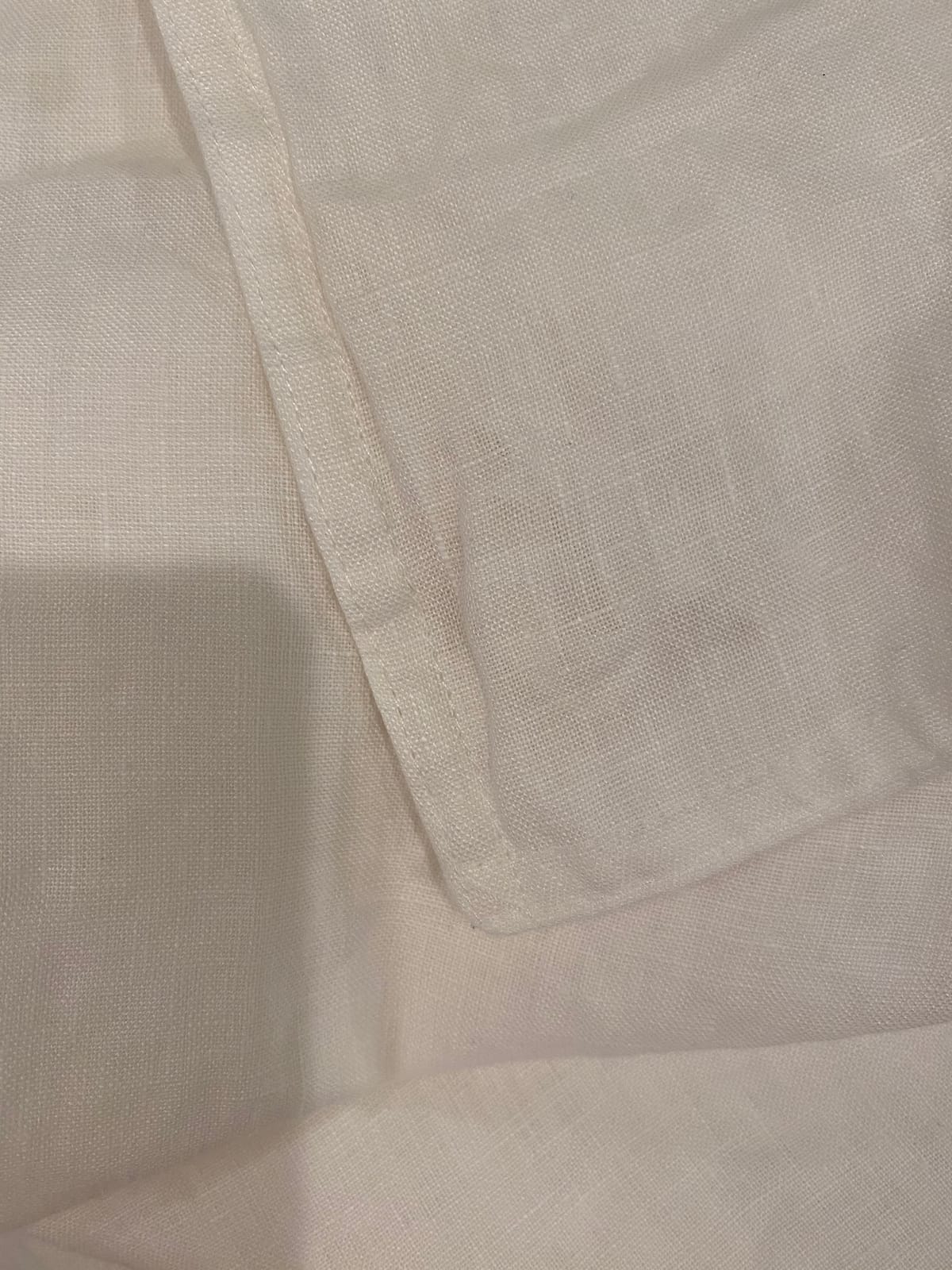 DAPU 100% French Linen Duvet Cover 3Pcs Set, 170GSM Linen Bedding, Queen customer photo 2