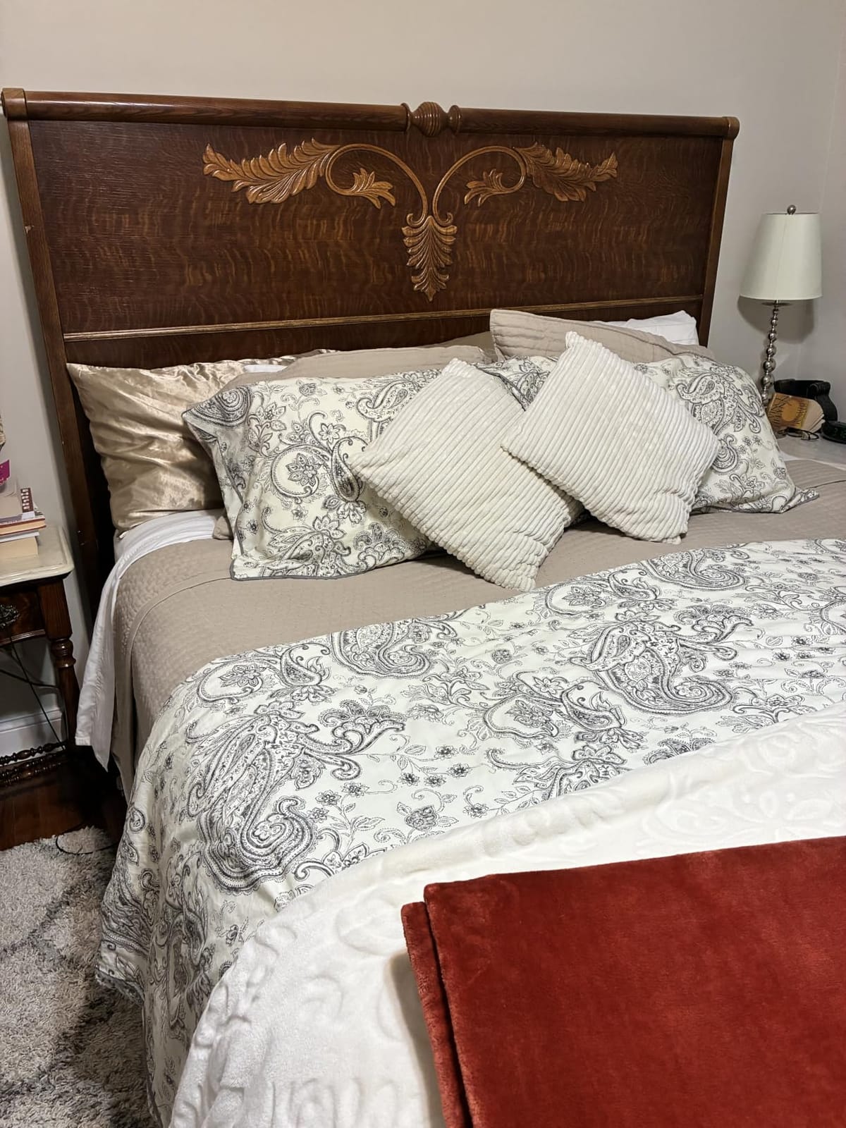 KASENTEX Oversized King Quilt Set 112x106, Soft Washed 3-Layer Lightweight customer photo 2