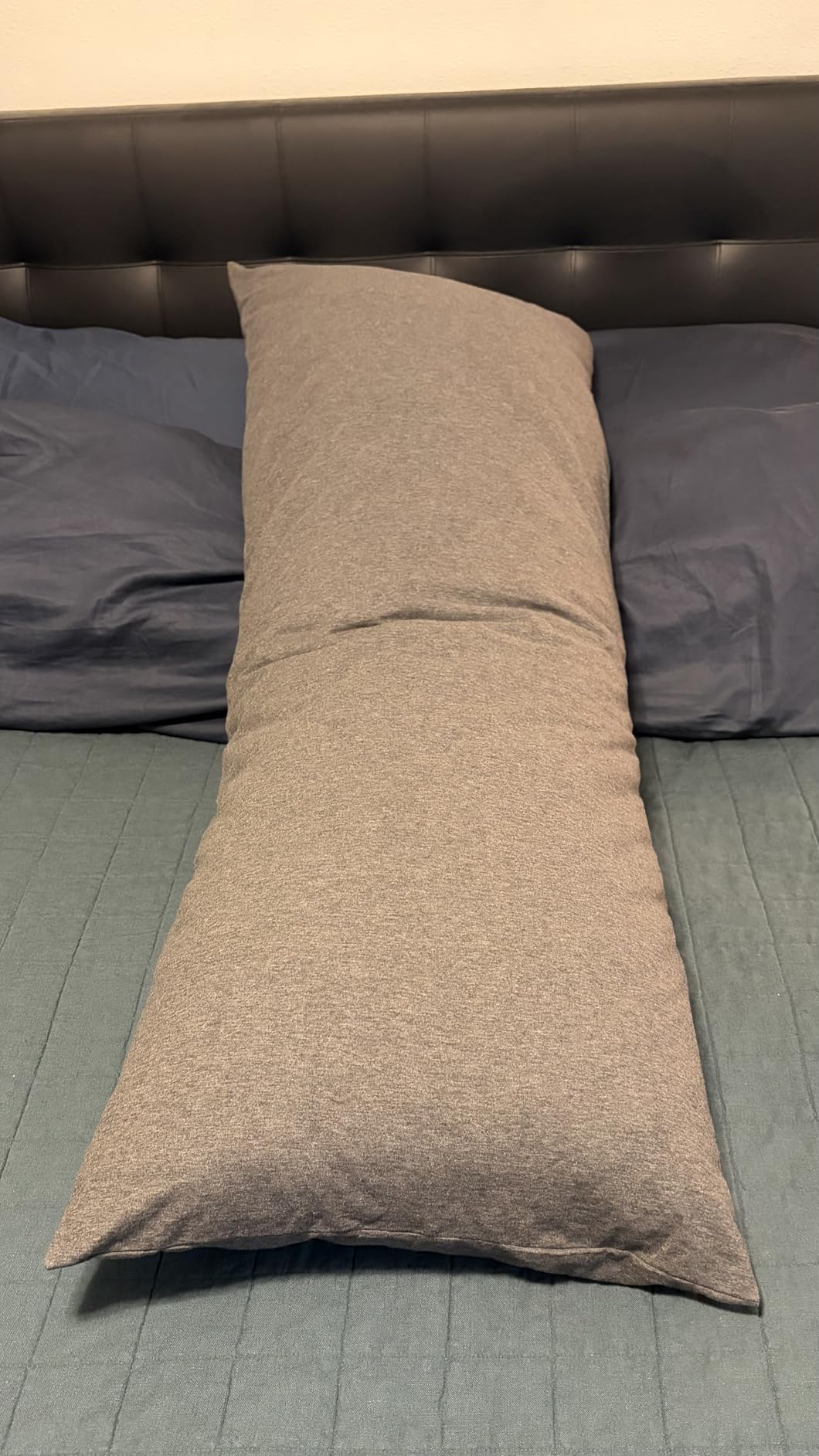 Oubonun Full Body Pillow for Side Sleeper, Adjustable Firm Long Bed Pillow customer photo 1