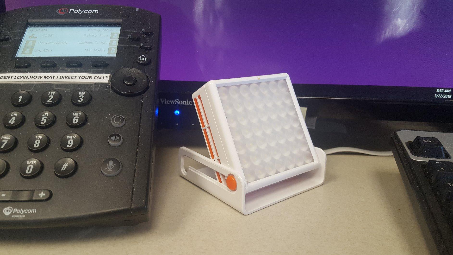 Circadian Optics Luxy 10,000 Lux Light Therapy Lamp | Seen On Shark Tank customer photo 1