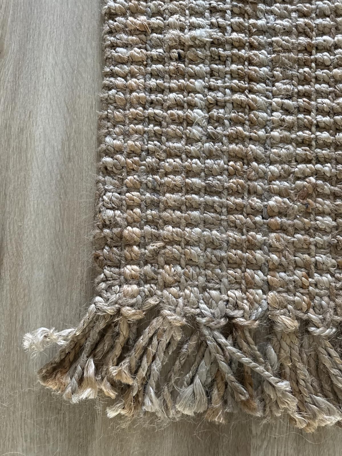JONATHAN Y Handwoven Jute Fringe Natural Indoor Area Rug, 8x10, Pata, Bohemian, Rustic, Cottage, Easy-Cleaning for Living Room, Bedroom, Kitchen, Non-Shedding (NRF103A-8) customer photo 1