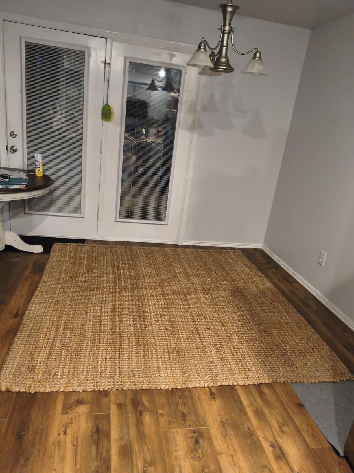 JONATHAN Y Pata Hand Woven Chunky Jute Natural Indoor Area Rug, 5x8, Bohemian, Rustic, Cottage, Easy-Cleaning for Living Room, Bedroom, Kitchen, Non-Shedding (NRF102A-5) customer photo 1