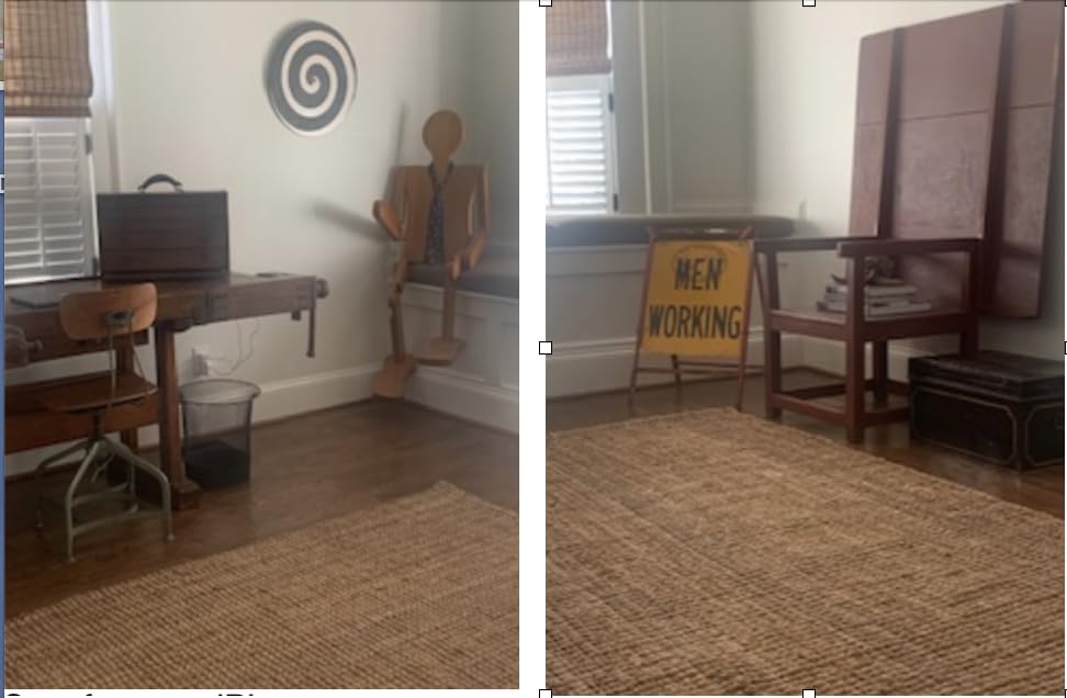 JONATHAN Y Pata Hand Woven Chunky Jute Natural Indoor Area Rug, 5x8, Bohemian, Rustic, Cottage, Easy-Cleaning for Living Room, Bedroom, Kitchen, Non-Shedding (NRF102A-5) customer photo 2
