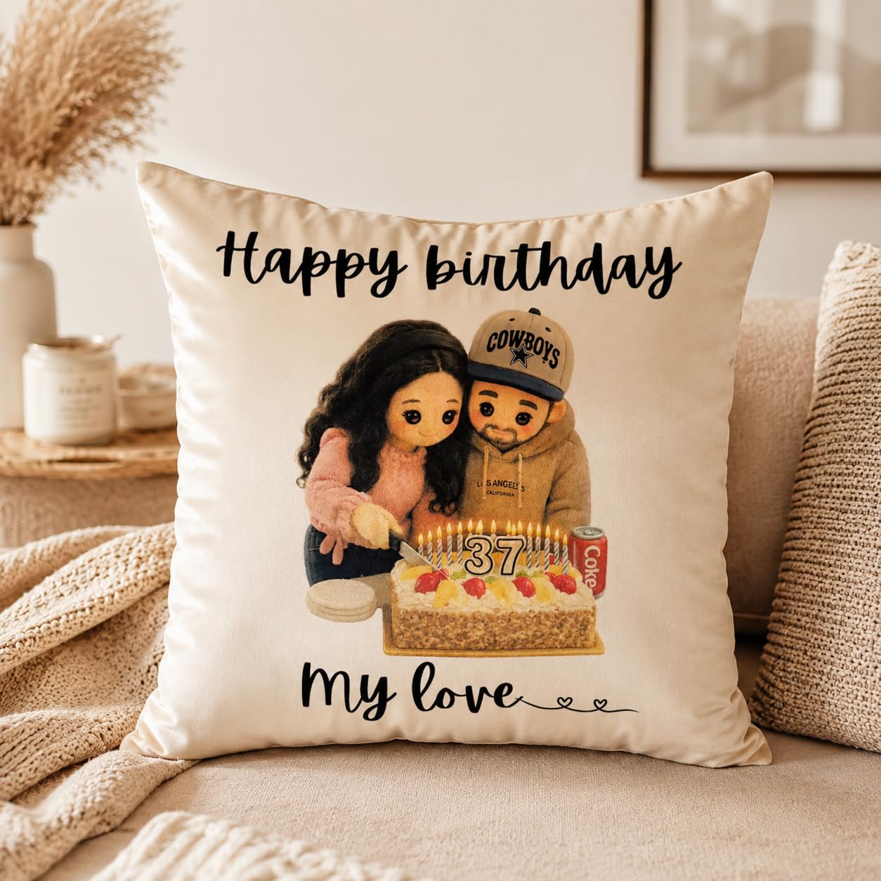 MIULEE 26x26 Inch Pack of 2 Euro Velvet Throw Pillow Covers Black customer photo 2