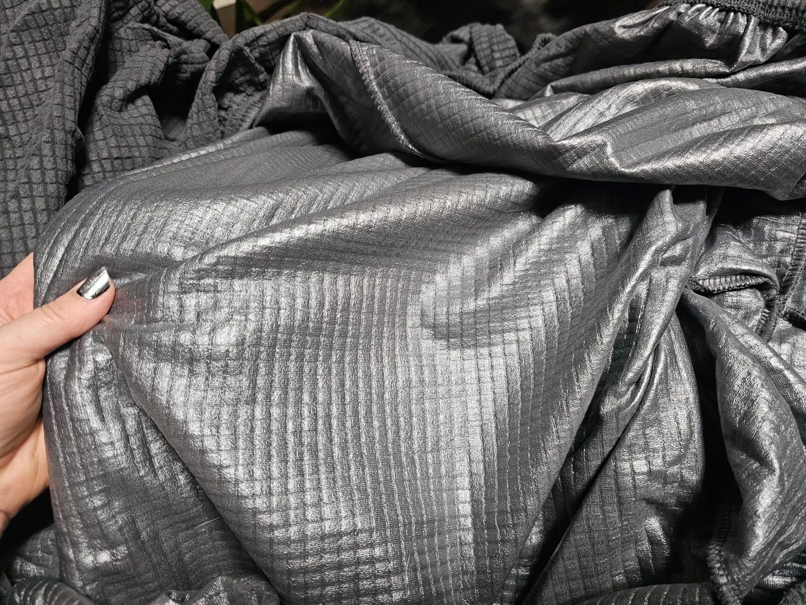 Easy-Going 100% Waterproof Couch Cover, 3 Cushion Couch Slipcover for Sofa | Leakproof Sofa Cover, Stretch Jacquard Furniture Protector Against Stain Spill from Kids, Pets, Dog (Sofa, Dark Gray) customer photo 1