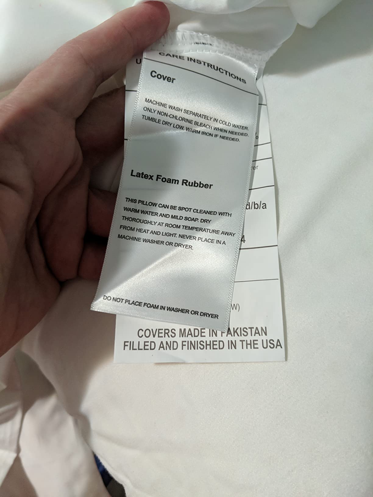 RejuveNite American Talalay Latex Bed Pillow, Queen High Profile customer photo 2