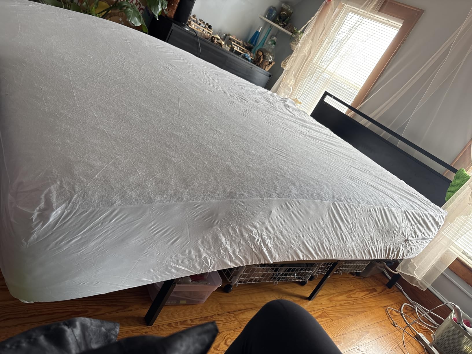 Queen Mattress Protector Zippered,Soft Terry Surface Mattress Encasement customer photo 1