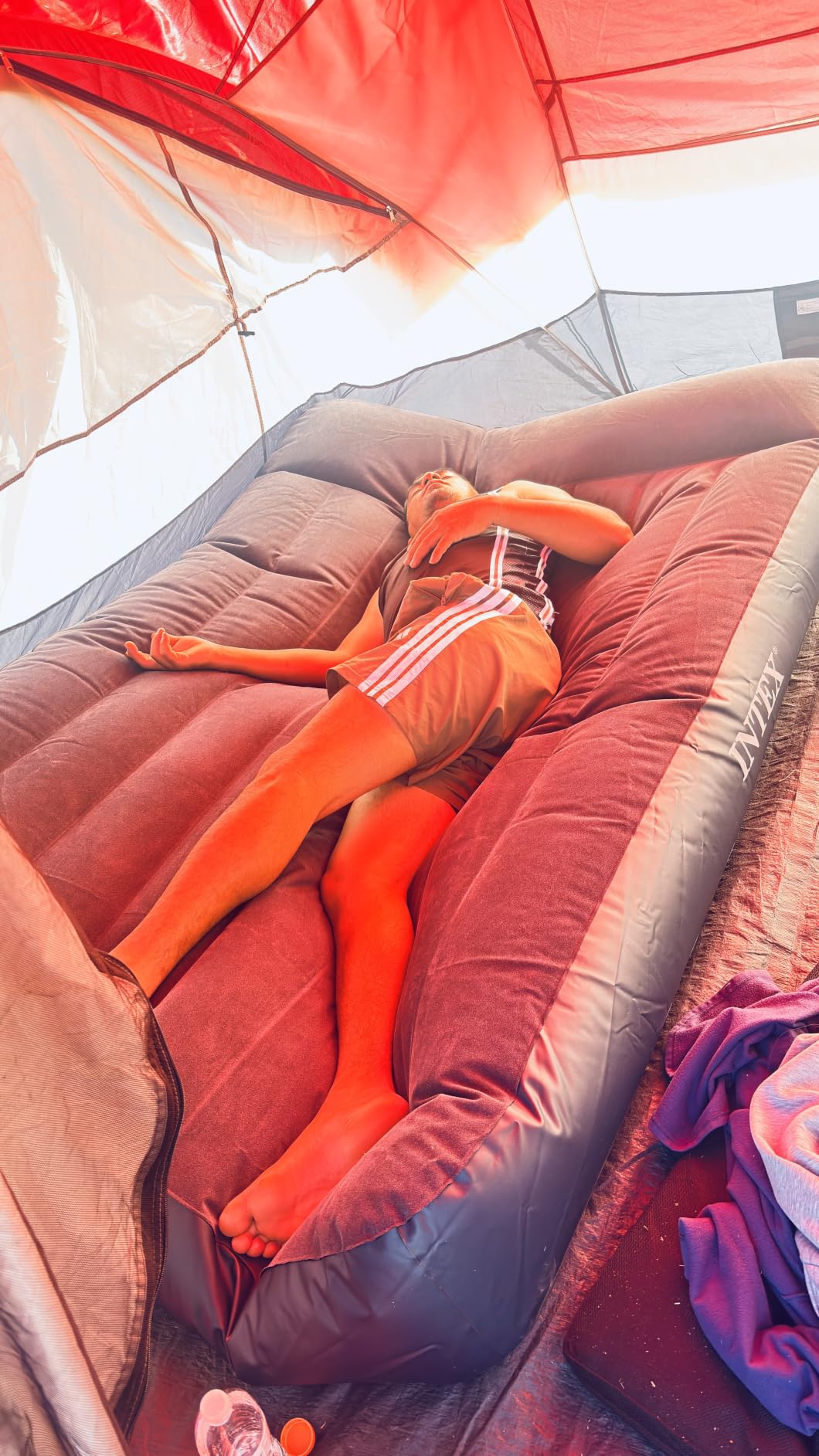 INTEX Dura-Beam Standard Pillow Rest Air Mattress: Fiber-Tech customer photo 2