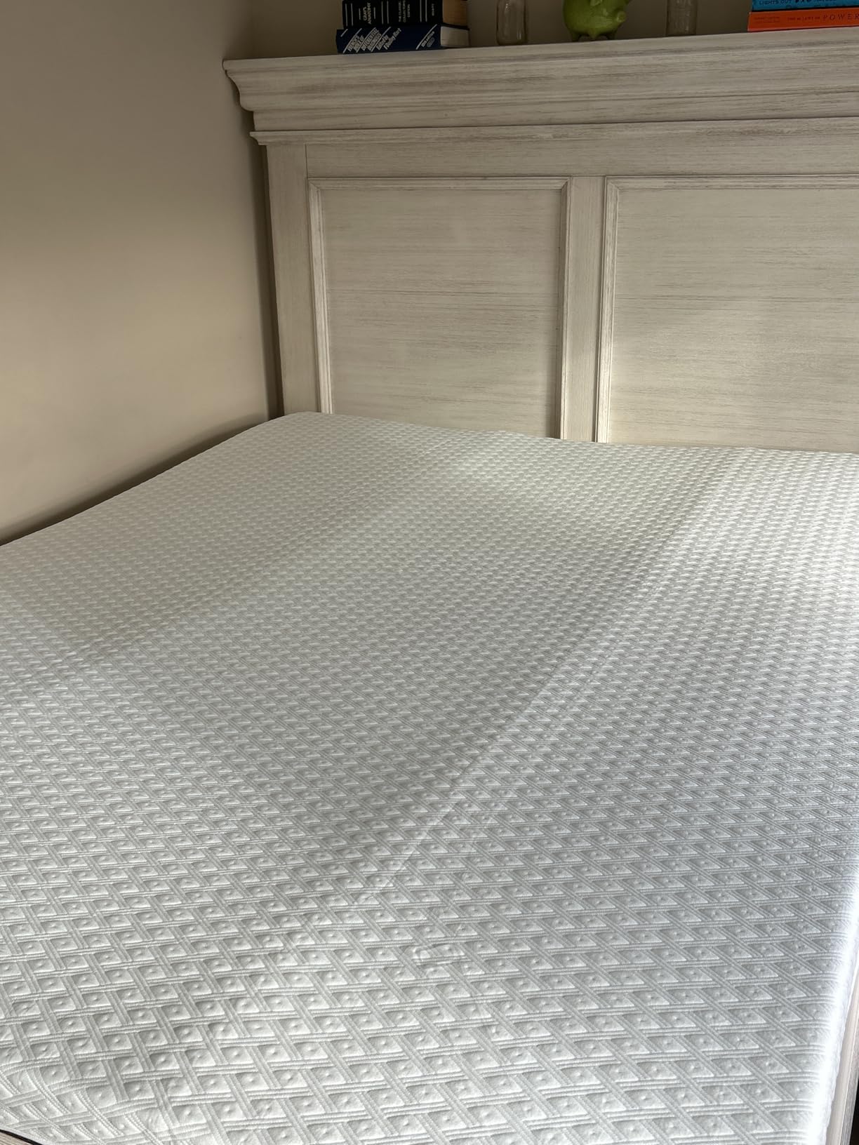 EDILLY 3 Inch Cooling Gel Memory Foam Mattress Topper Queen Size customer photo 1