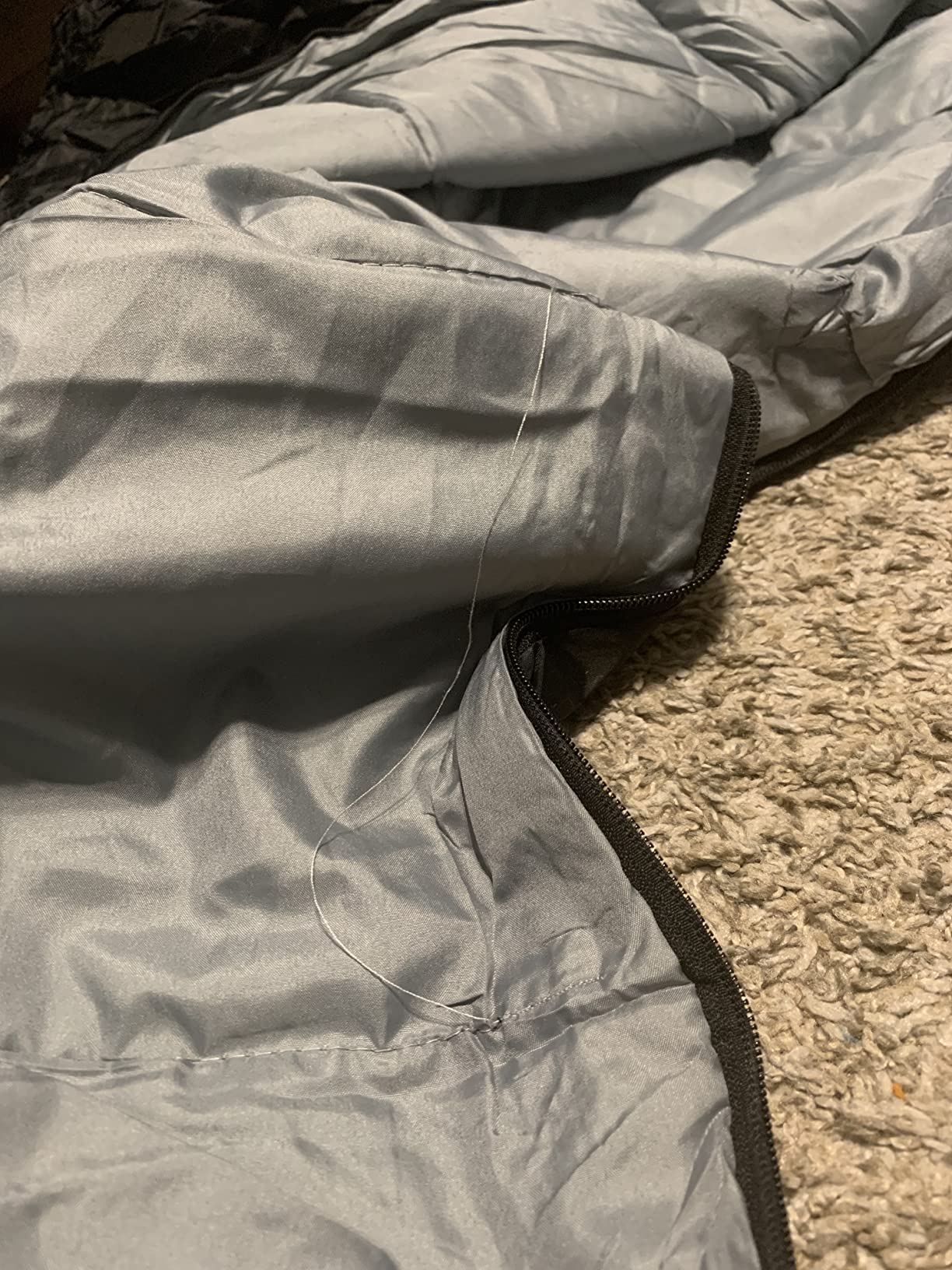 XL Size Upgraded Version of Camping Sleeping Bag 4 Seasons Warm and Cool, Lighter Weight, Adults and Children Can Use Waterproof Camping Bag, Travel and Outdoor Activities customer photo 1
