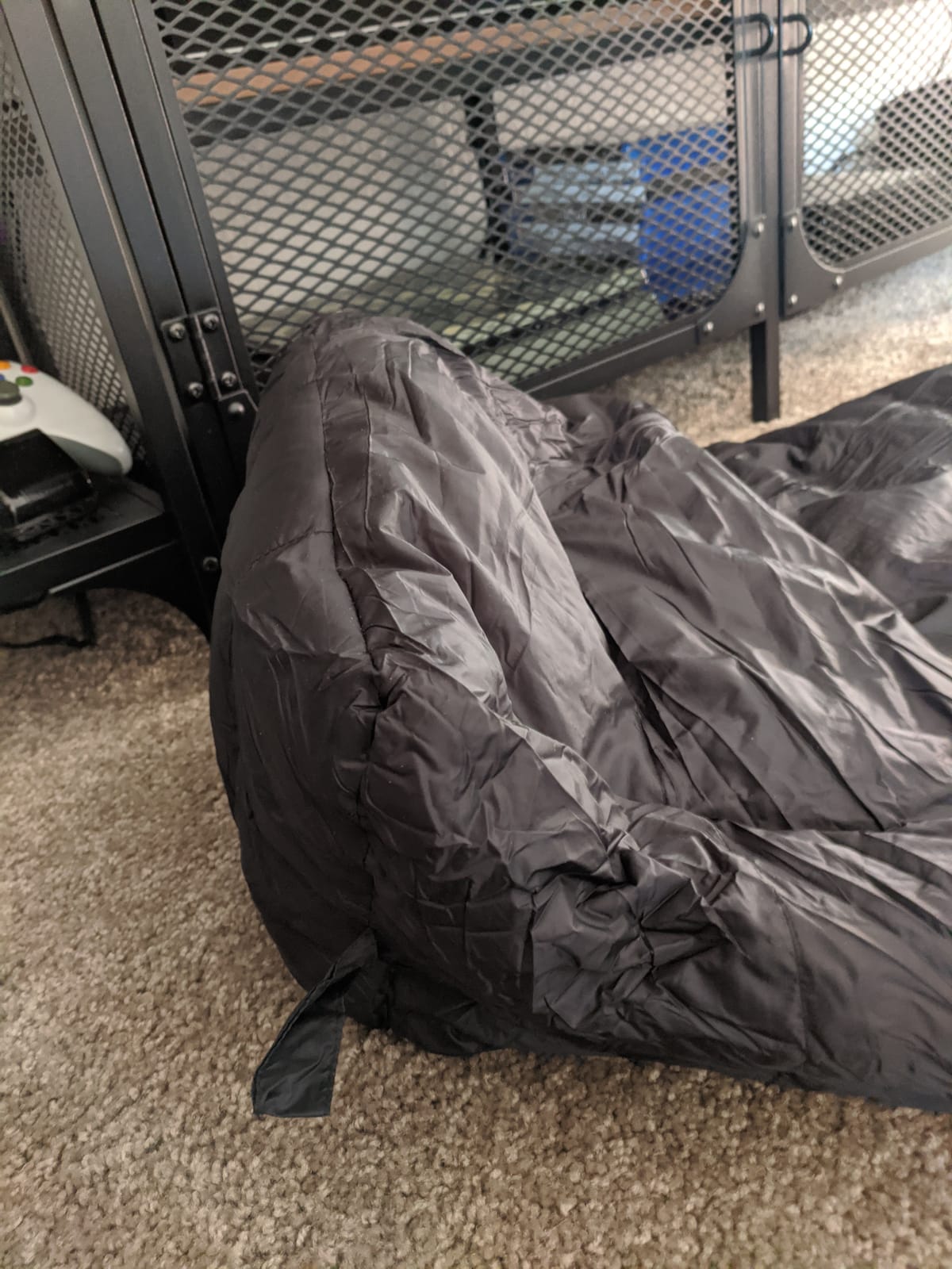 REDCAMP Mummy Goose Down Sleeping Bag Ultralight for Backpacking, 59 Degree F 800 Fill 3 Season Sleeping Bag for Camping Hiking, Cyan/Black customer photo 2