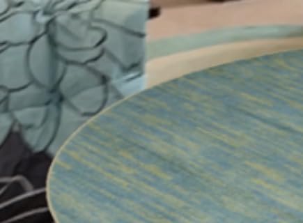 Nourison Home Nourison Essentials Navy Blue 5' x 7' Area Rug - Easy Clean, Non Shedding, Bed Room, Living Room, Dining Room, Kitchen (5' x 7') customer photo 1