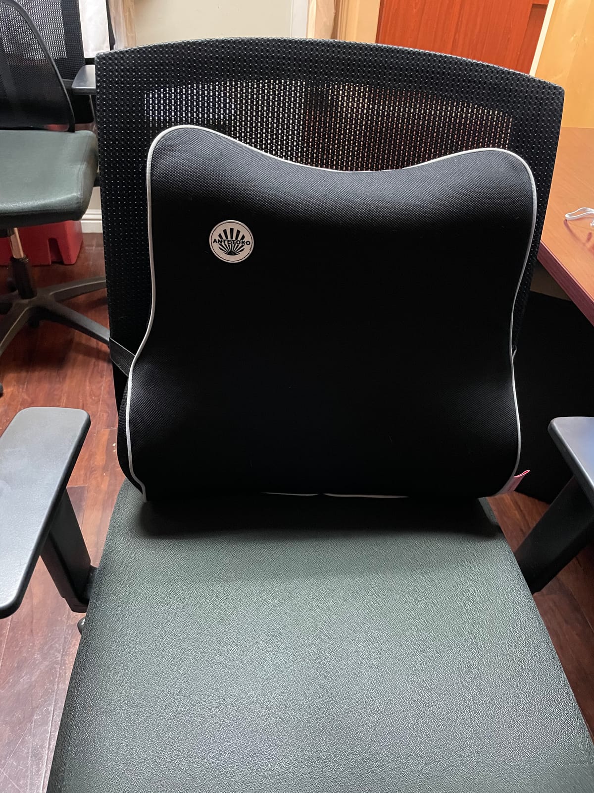 Lumbar Support Pillow,Memory Foam Back Support for Office Chair,Computer Chair,Car Seat,Recliner and Couch with Breathable 3D Mesh Cover,Ergonomic Design Orthopedic Backrest for Back Pain Relief customer photo 2