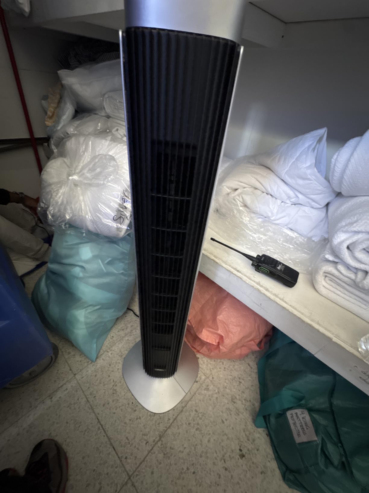 DREO Tower Fan for Bedroom, 90° Oscillating Fans that Blow Cold Air | 26 ft/s Powerful Airflow, 28dB Quiet Fan, 5 Speeds, 4 Cooling Modes, 12H Timer, 40