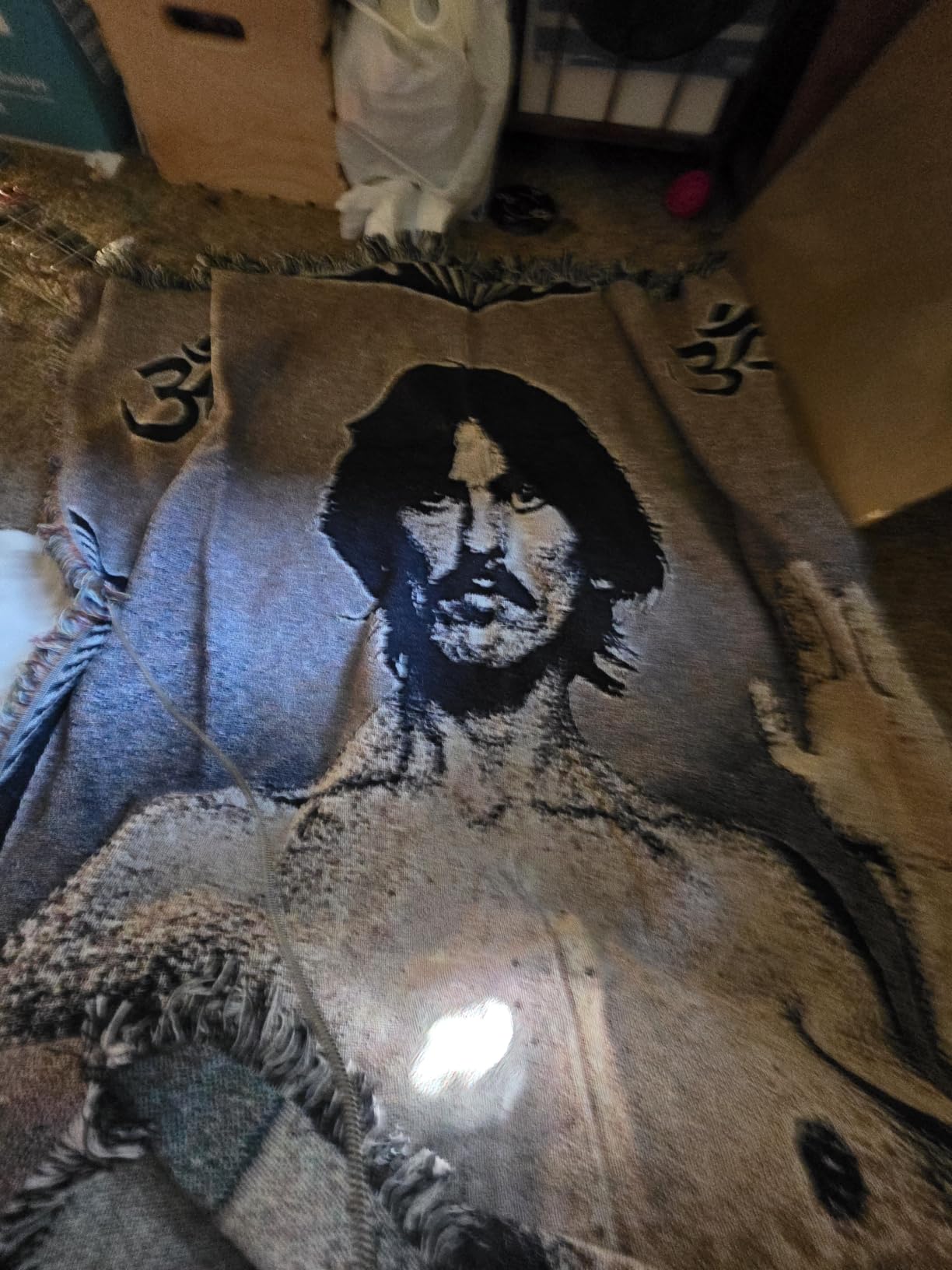 Pure Country Weavers Personalized Woven Photo Blanket 100% Cotton - Not Printed - Custom Gift Picture Tapestry Throw - Made in The USA (60x50) customer photo 1