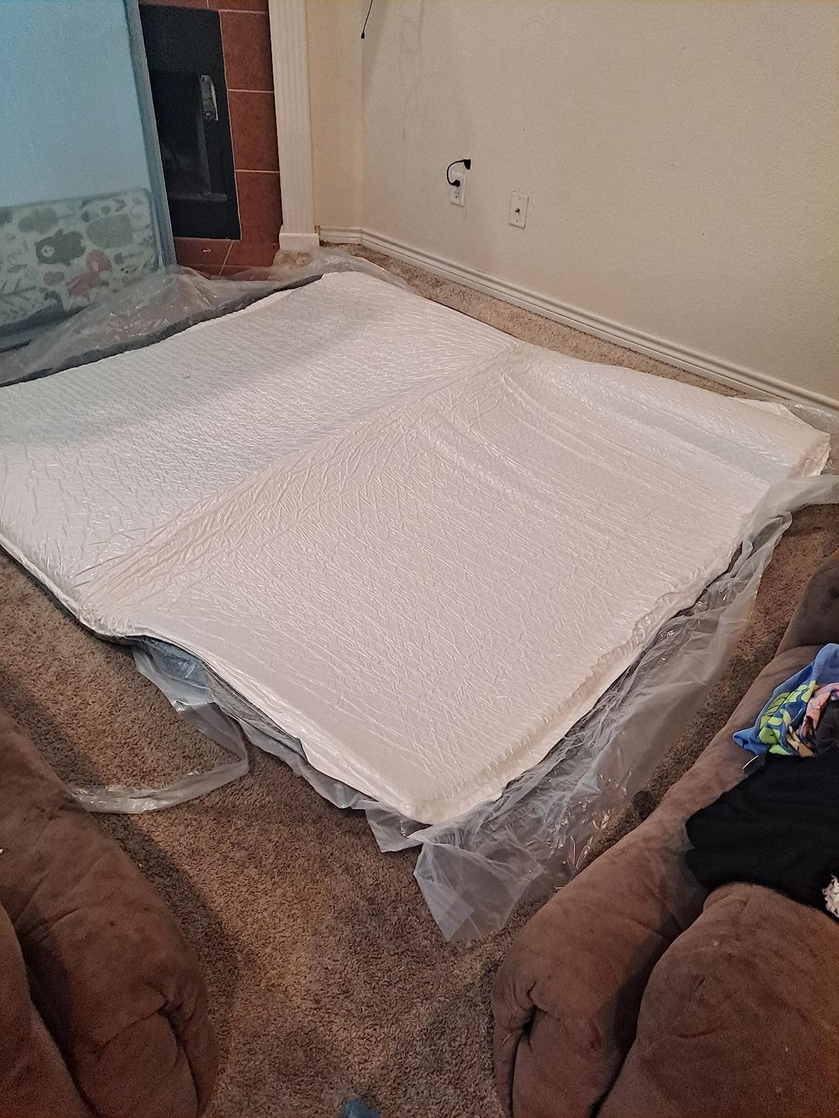 Milliard 10-Inch Memory Foam Queen Size Mattress, Pressure-Relieving - Firm Memory Foam Mattress, Best Mattress for Classic Comfort, Restful Sleep - Soft Memory Foam Mattress customer photo 1
