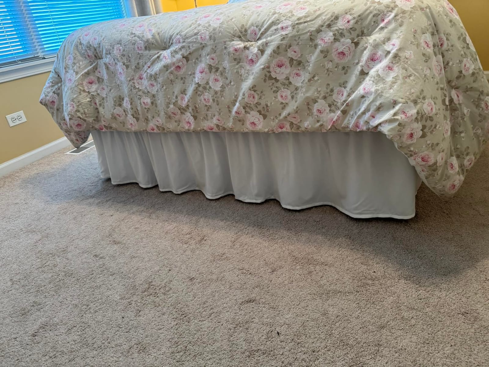 CGK Linens Wrap Around Dust Ruffle Bed Skirt - Queen, 15