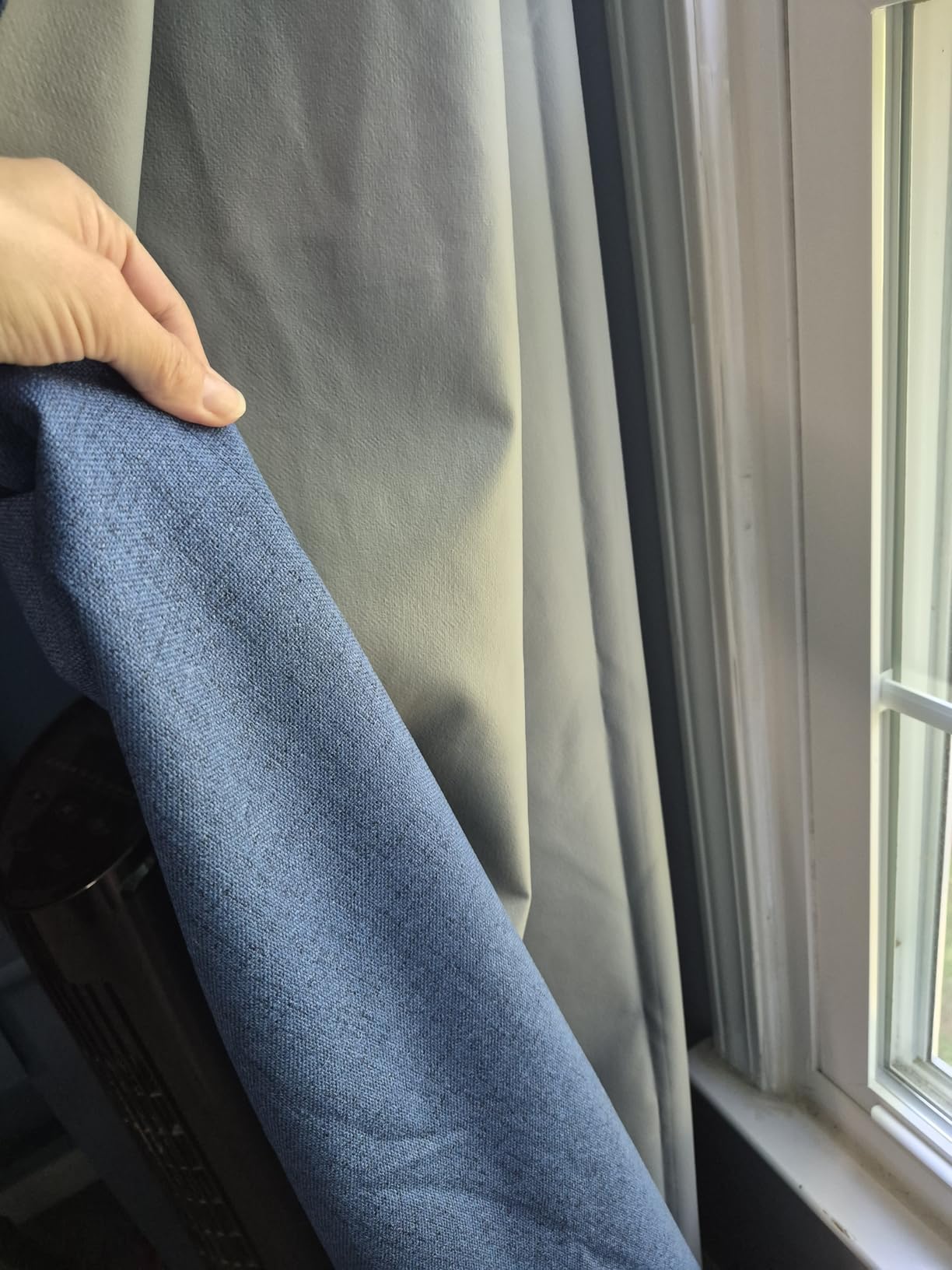 Joydeco Blackout Curtains 96 Inches Long, Light Blocking Curtains for Bedroom 2 Panels with Grommets, Thermal Insulated, Noise Reducing Room Darkening Drapes Privacy Protection for Living Room Window customer photo 1