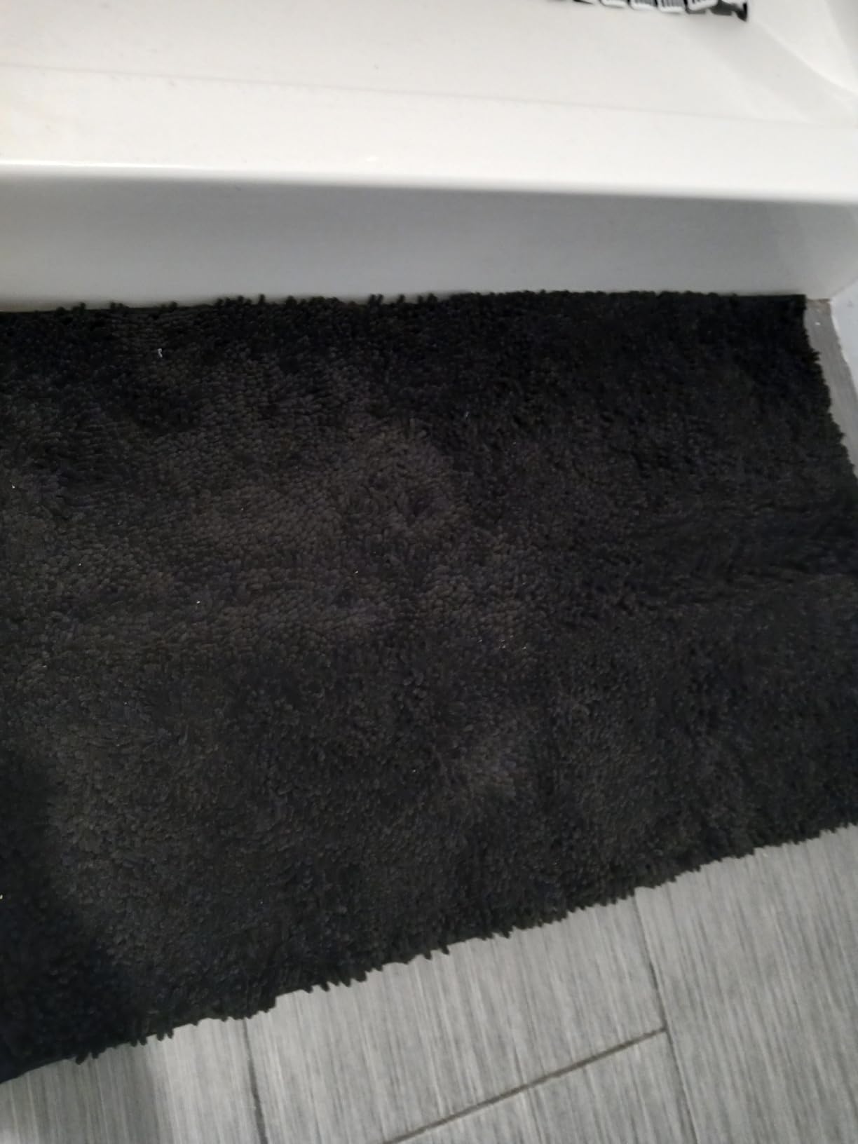 Bathroom Rugs 3 Piece Set, Non Slip Washable Chenille Bath Mat, Sage Green customer photo 1