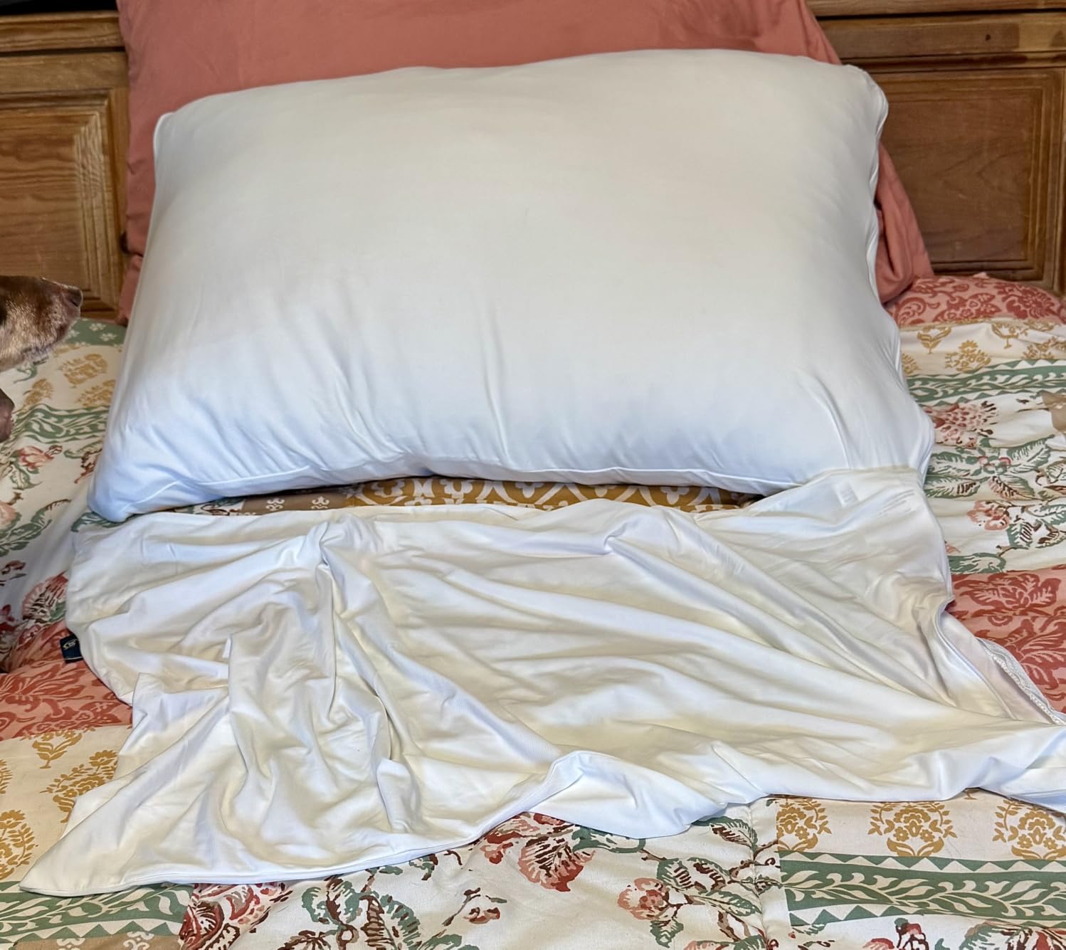 Serta Power Chill Cooling Pillow Protectors, Standard/Queen (2 Pack) customer photo 2