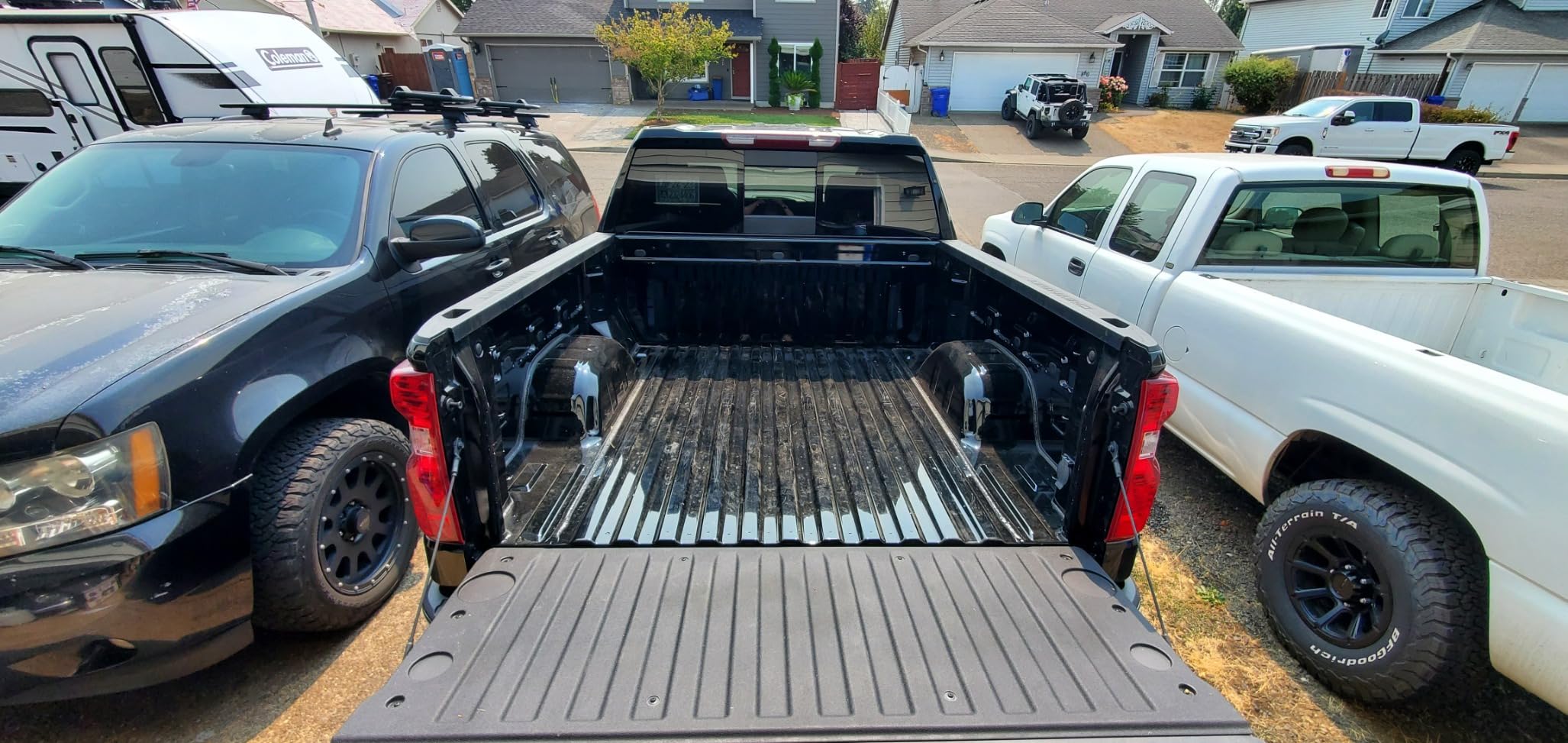 Rough Country Truck Bed Mat for Chevy Silverado & GMC Sierra 1500 (2019-2026) – Fits 5'10