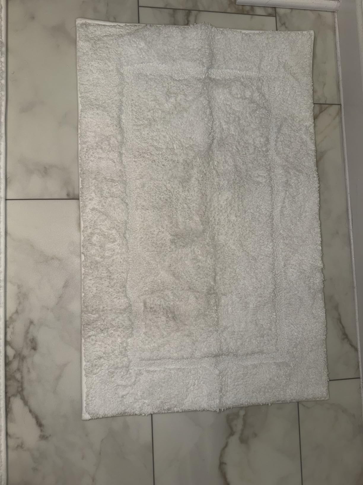 Pauwer Bathroom Rugs 3 Piece Set, Non Slip Washable Bath Mat, Dark Grey | Soft Plush Microfiber, Super Absorbent Floor Carpet, U Shaped Toilet Mats, Quick Dry, Shaggy Shower Rugs Runners customer photo 2