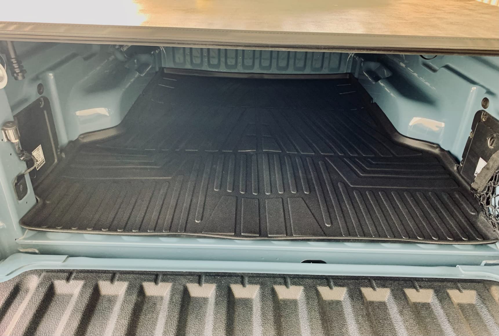 Mixsuper Truck Bed Mat for Ford Maverick 2022-2024 2025 2026 Hybrid & Gas Models, All Weather Truck Bed Liner Pickup Bed Mat TPE Durable Odorless Black customer photo 1