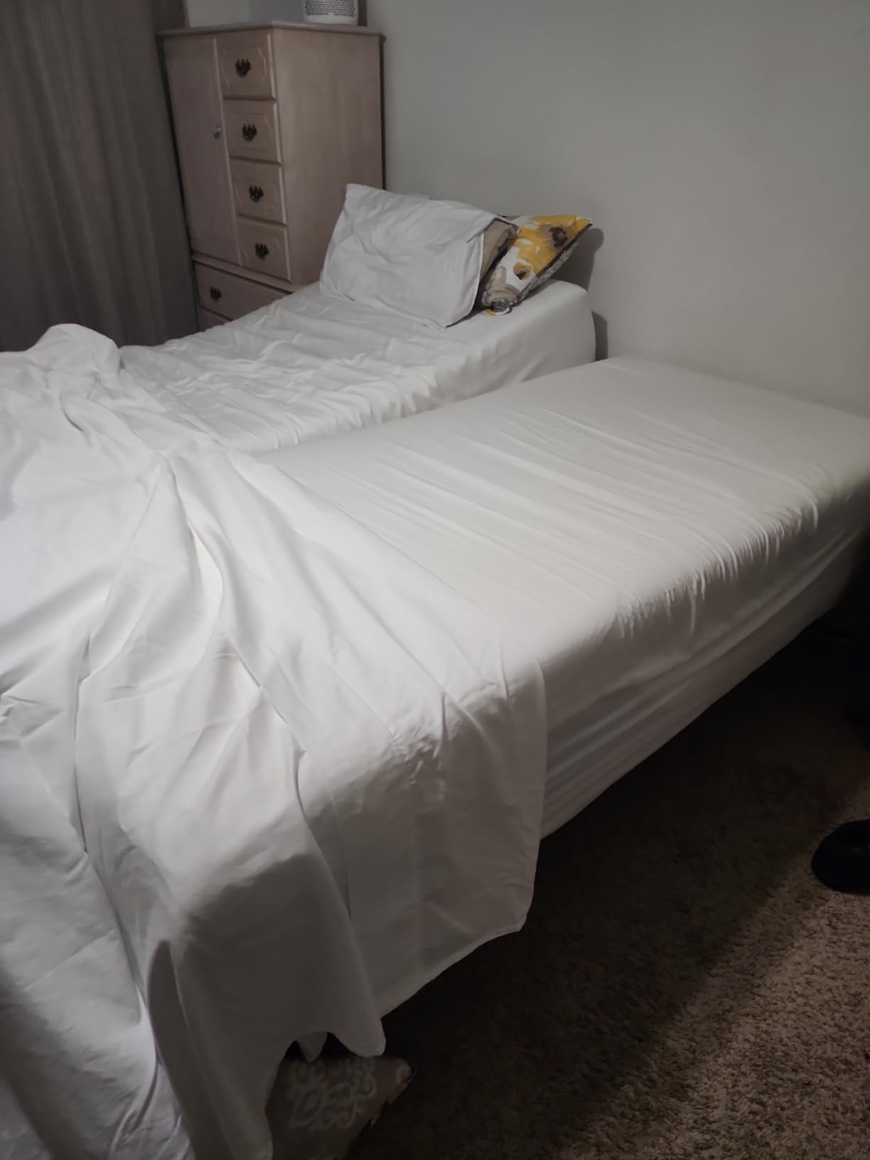 Split King Adjustable Bed Frame with Mattress - 14” Luxury Hybrid Mattress customer photo 2