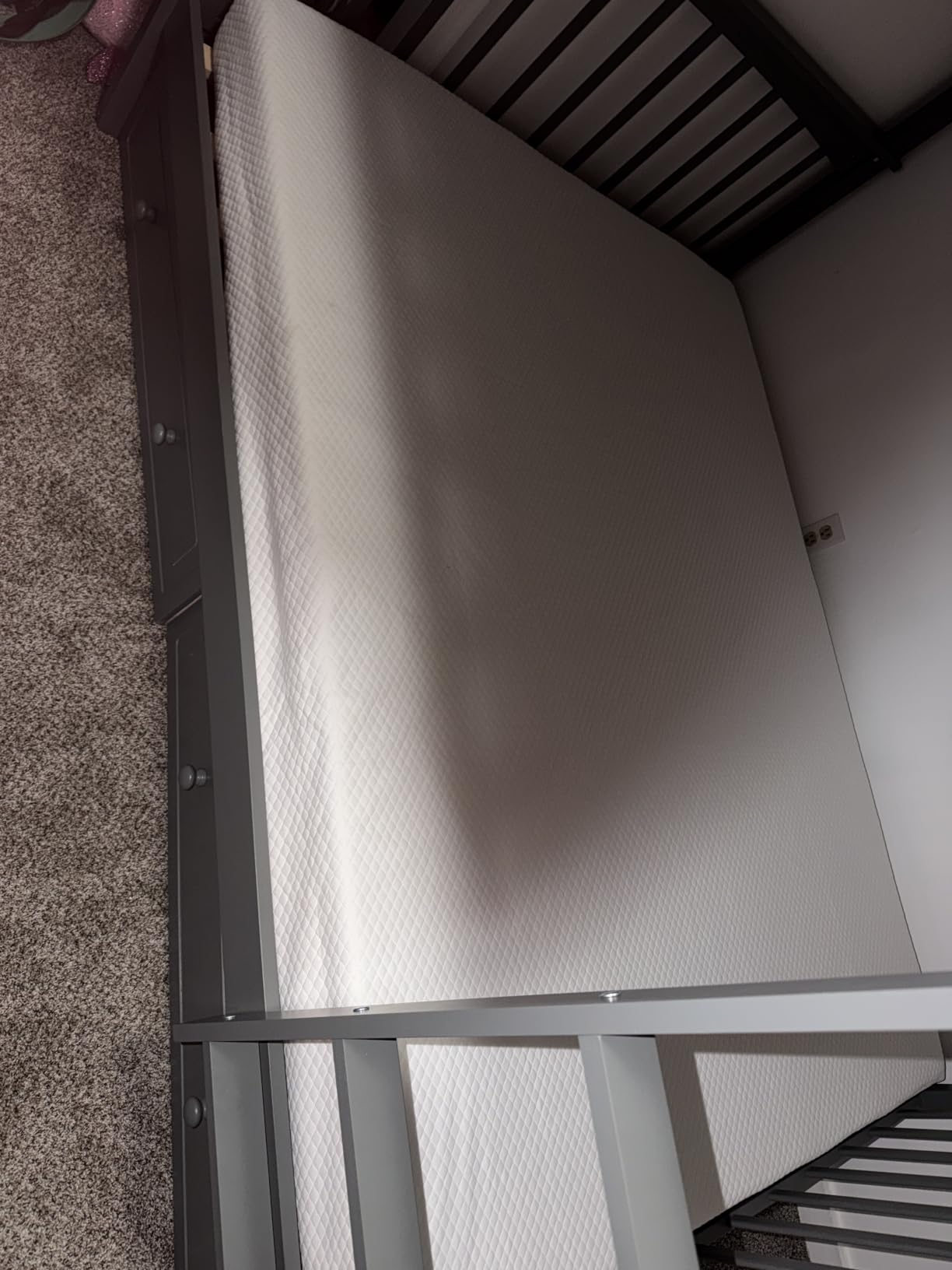 FDW | 6 Inch Queen Mattress | Medium Firm | Gel Memory Foam | White customer photo 2