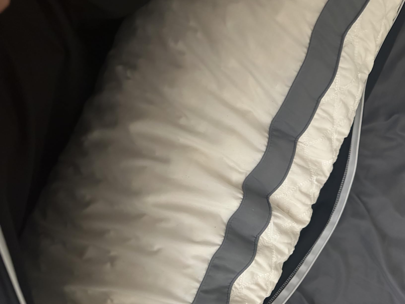 WhatsBedding Memory Foam Body Pillow with Cover, Long Bed Pillow for Adults | Breathable Removable Pillowcase, Skin-friendly, Medium-firm for Side Sleepers, Large Size Fits All customer photo 1