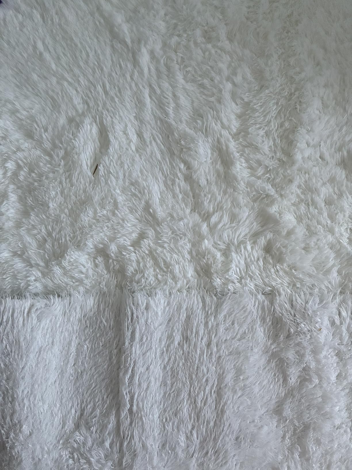 Merelax Soft Modern Indoor Large Shaggy Rug for Livingroom Bedroom Dorm Kids Room Home Decorative, Non-Slip Plush Fluffy Furry Fur Area Rugs Comfy Nursery Accent Floor Carpet 8x10 Feet, Grey customer photo 1
