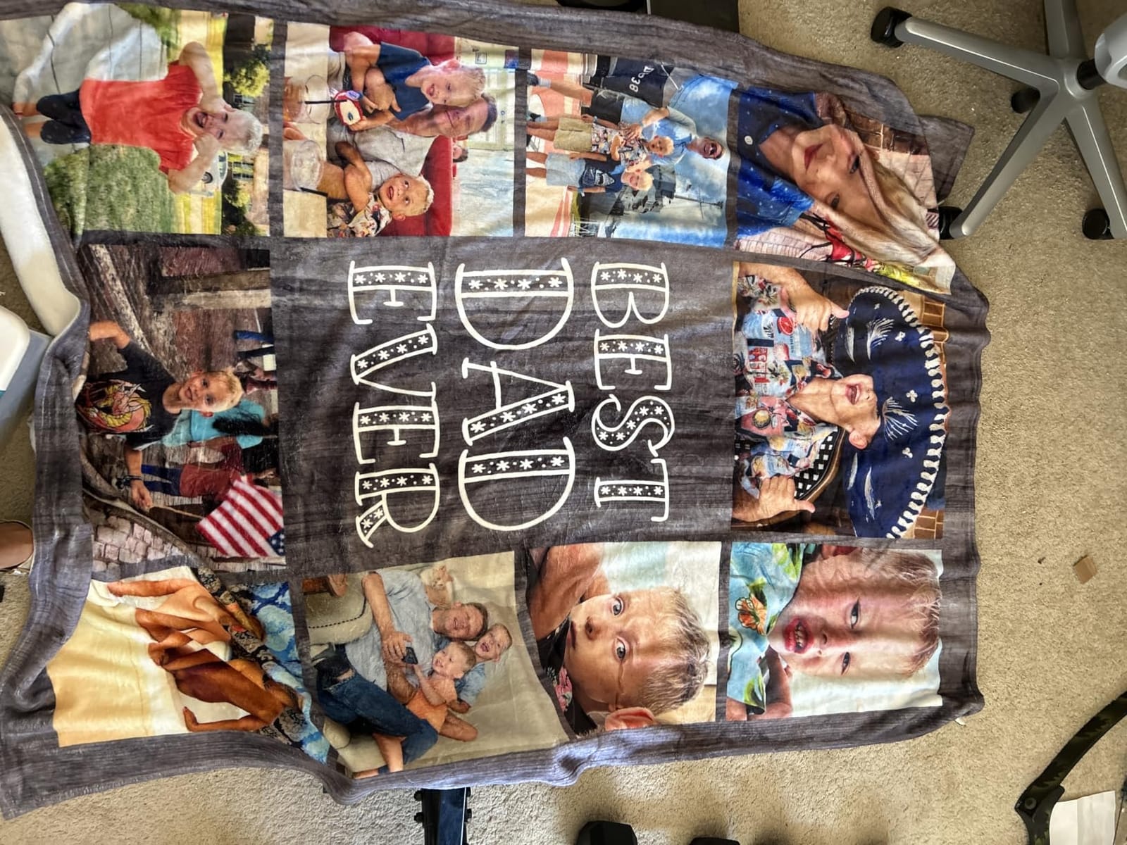 inkArts Custom Blankets with Photo, Personalized Blanket Using My Own Photo, Customized Blankets with Picture, Personalized Gifts for Women Men Baby Child customer photo 2