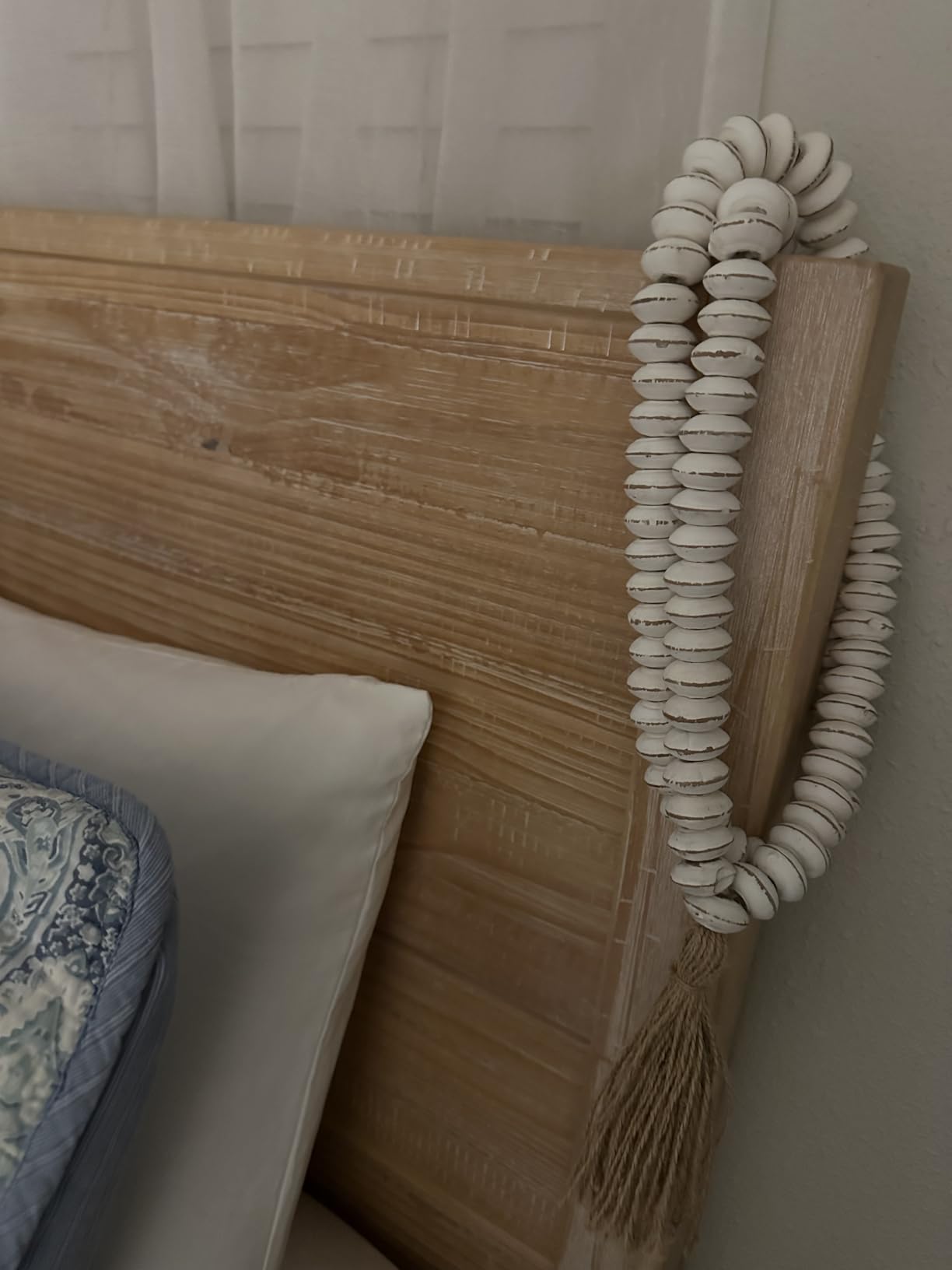 Grain Wood Furniture Montauk Solid Wood Bed, Queen Size, Rustic Walnut customer photo 2