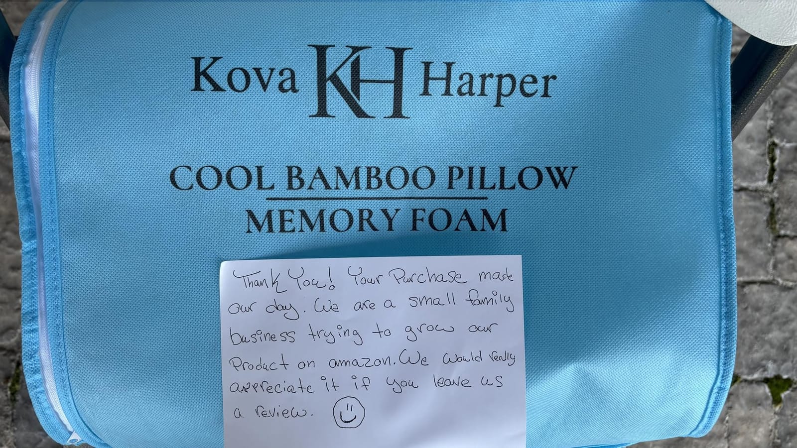 Cool Rayon of Bamboo Pillows 2 Pack King Size (20x36) for Sleeping customer photo 2