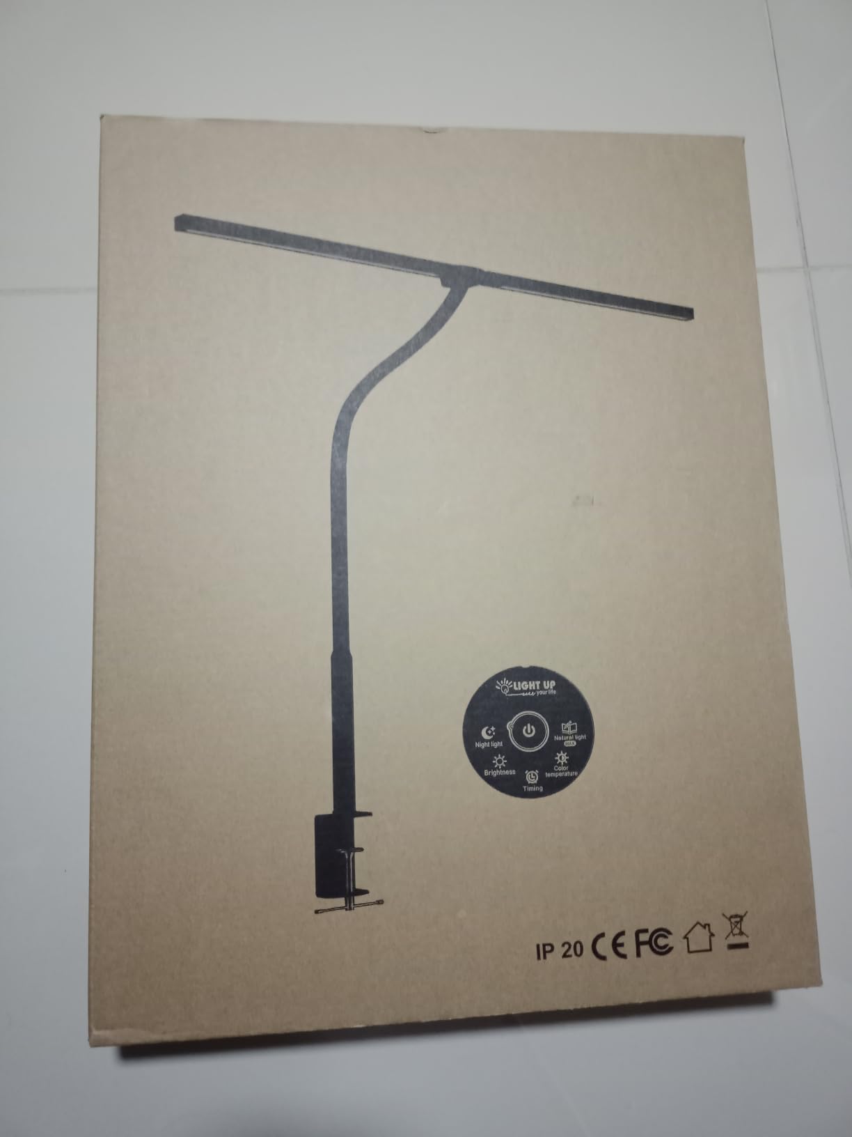 Pzloz Led Desk Lamp for Office Home - Eye Caring Architect lamp with Clamp,Dual Screen Computer Monitor Work Smart Light: 24W 5 Color Flexible Adjustable Lighting Table Lamp for Study Drafting customer photo 2