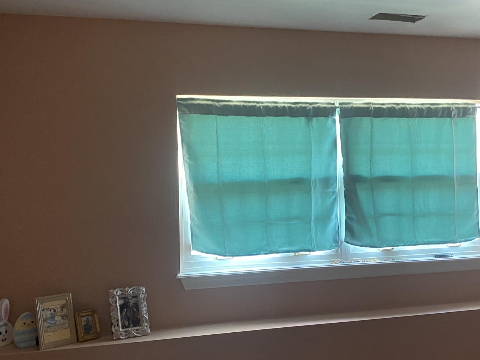 RYB HOME Blackout Curtains for Bathroom Cafe Kitchen Window customer photo 2
