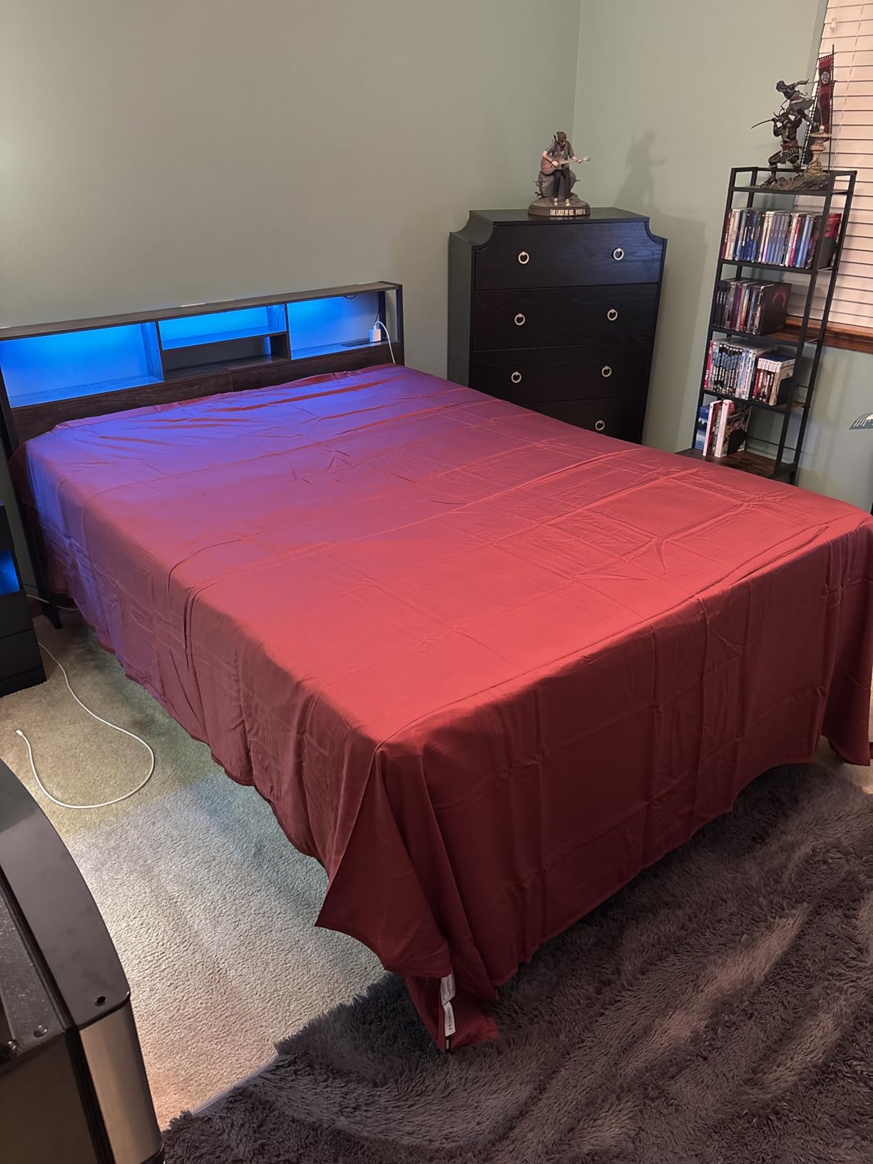 Tami Tami T600 Adjustable Bed Frame Full Size with Remote & Massage - Electric Beds Bases, Zero Gravity, Dual Side USB, Side Pockets, Nightlight, Quiet Motor, Wireless Remote, 5 Min Easy Assembly customer photo 2