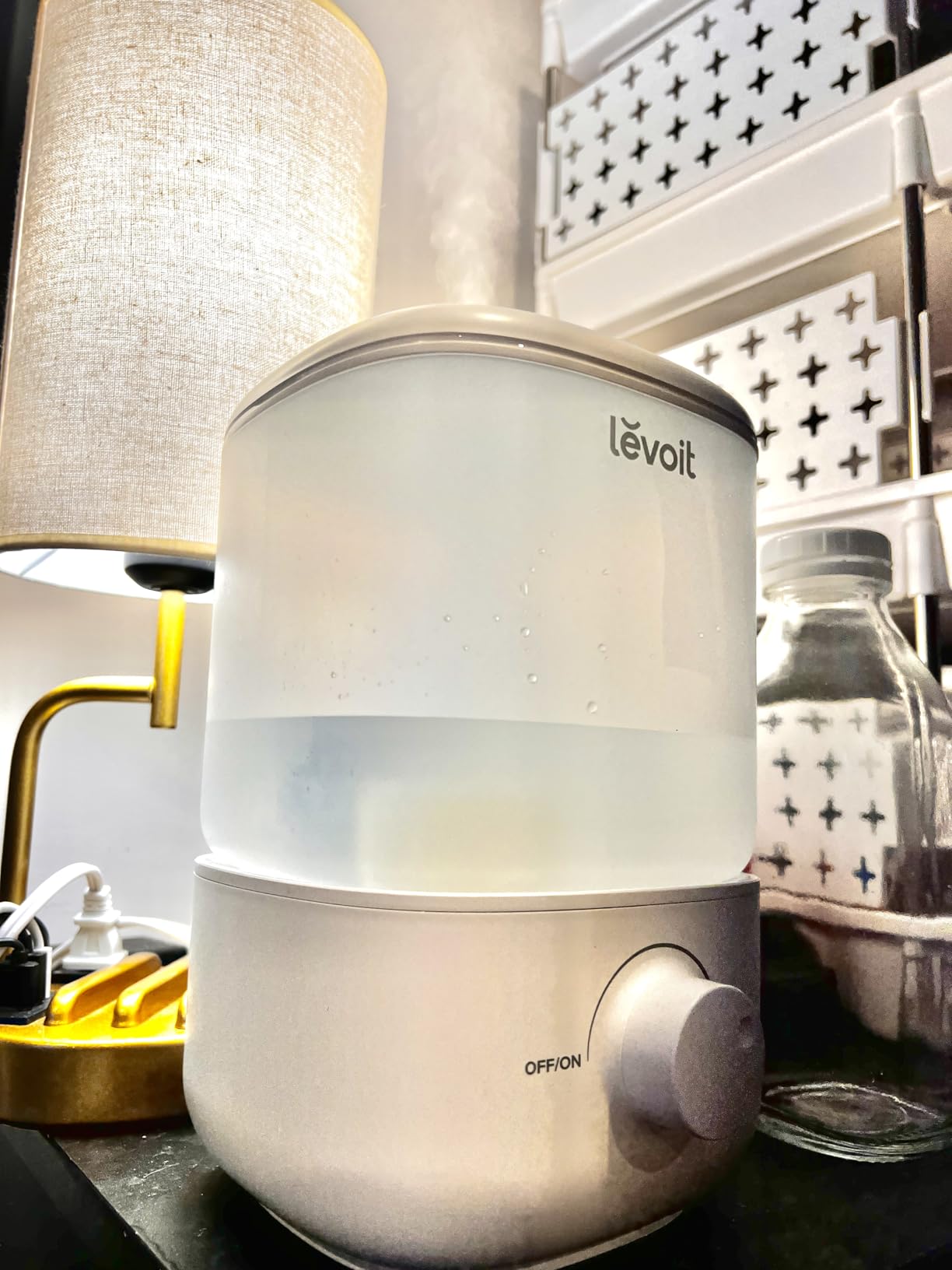 Levoit Top Fill Humidifiers for Bedroom, 2.5L Tank for Large Room, 28dB customer photo 1