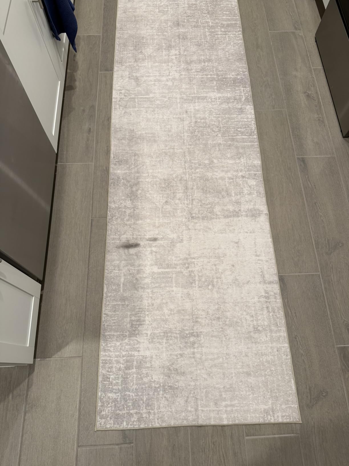 Hallway Washable Runner Rug - 2'6x14 Kitchen Rugs Entryway Rug Runner Vintage Soft Floor Mat Non Slip Indoor Farmhouse Carpet for Bathroom Living Room Bedroom (2'6''x14', Beige) customer photo 2
