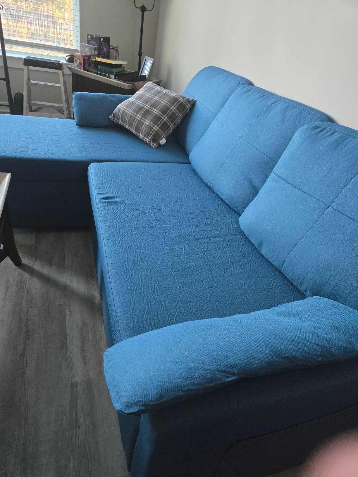 VanAcc Sofa Bed, Sleeper Sofa with Storage, Convertible Sofa,Pull Out Couch customer photo 2