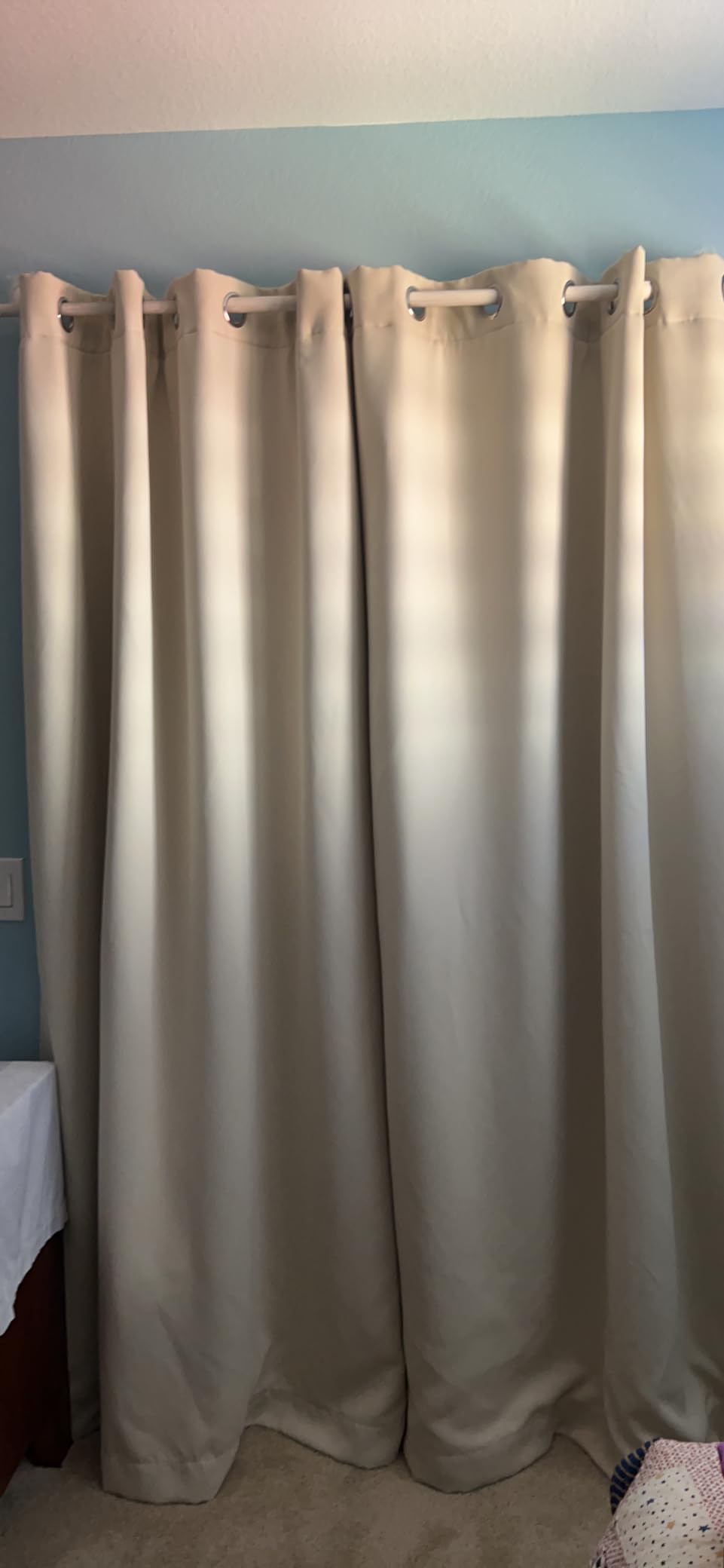 RYB HOME 4-in-1 Soundproof Blackout Insulating Dust Filter Curtain Set customer photo 2