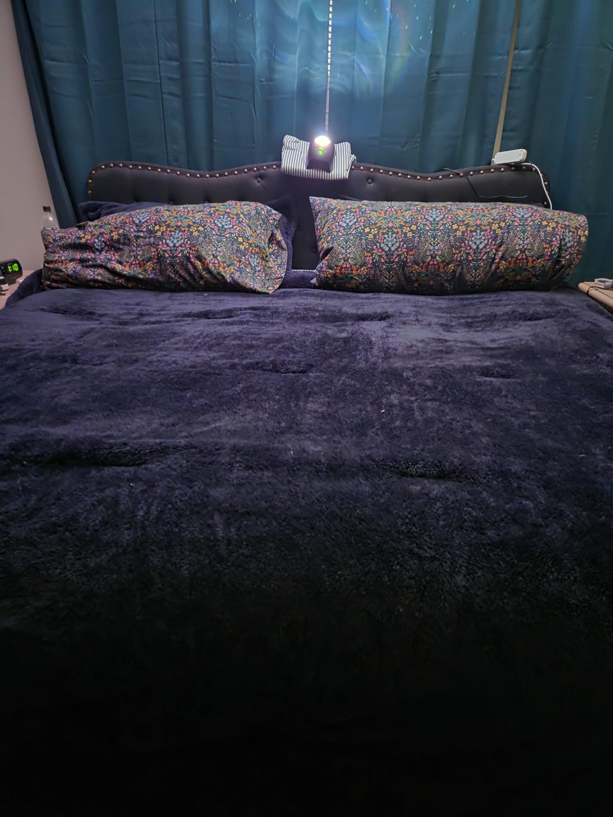 BDEUS Dual Layer 5 Inch Memory Foam Mattress Topper Queen Size, 2 Inch Gel Memory Foam Plus 3 Inch 1450 GSM Down Alternative Quilted Pillow Top Mattress Pad Cover,Dark Gray customer photo 1